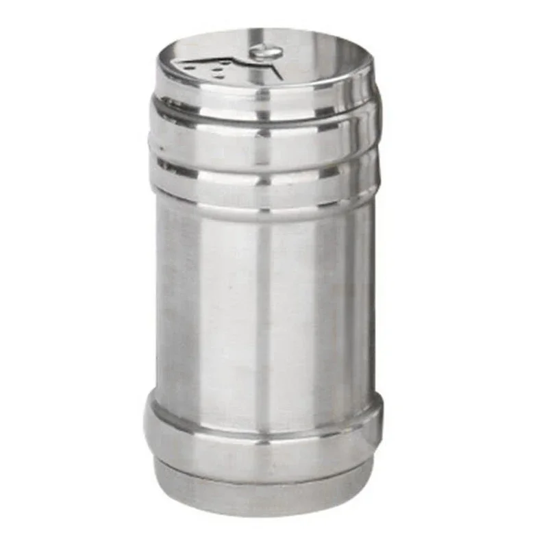 Accessories Seasoning Tank Container Granular Jar Shaker Stainless Steel BBQ Condiment Pepper Toothpick holder