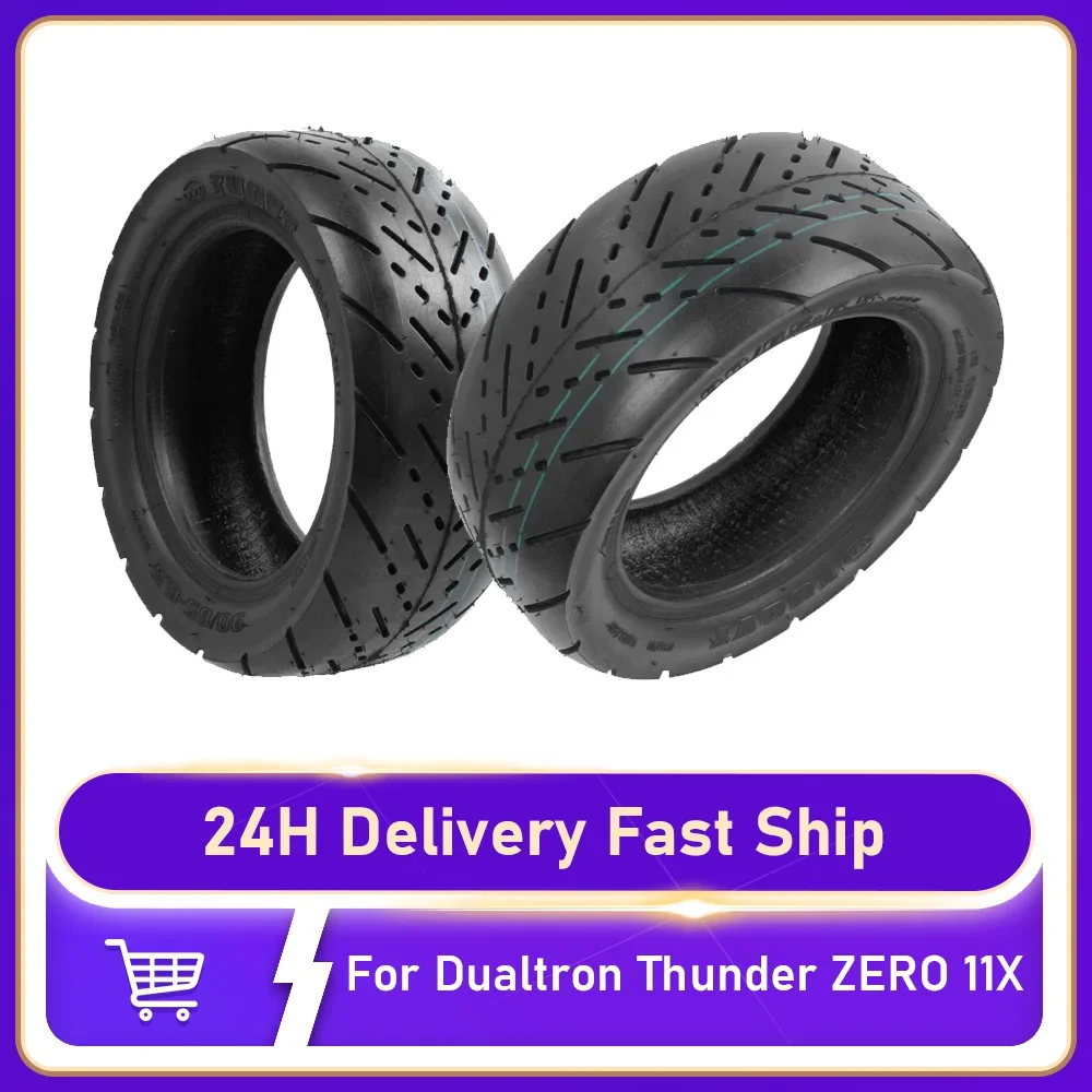

90/65-6.5 Tire 11inch Road Tire Tubeless Vacuum Tire for Zero 11X Electric Scooter Dualtron Thunder Wear-resisting Tubeless Road