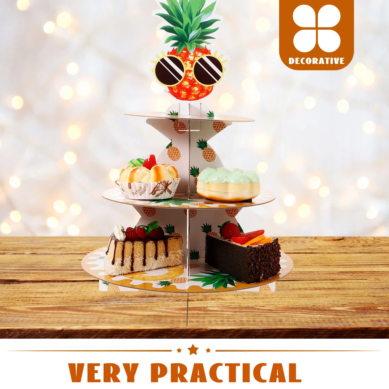 Soporte de 3 niveles para cupc - Cupcake Stand Tier reseña y precio