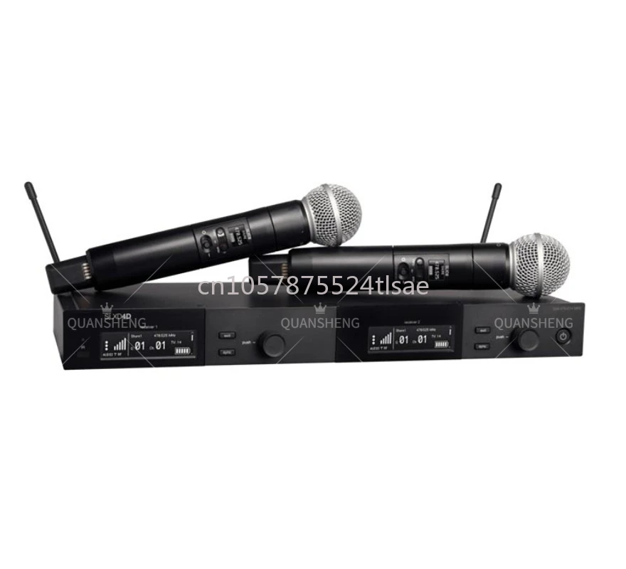 

SLXD4D/SLXD4/SLX24D UHF Беспроводной динамический микрофон True Diversity Двухканальная беспроводная микрофонная система SLXD24D