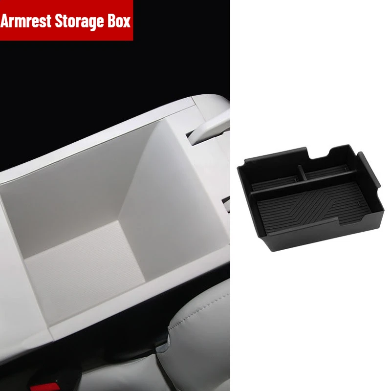 Für Geely EX2 2025 2026 Mittelkonsole Armlehnen-Aufbewahrungsbox Organisationsfach Auto-Aufbewahrung und -Ordnung Innenraum-Zubehör – Detail 2