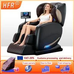 Luxury Electric Leisure Massage Chair Zero Gravity Intelligent Full Body Multi-Function Bluetooth Music U-Shaped Pillow+Shortcut