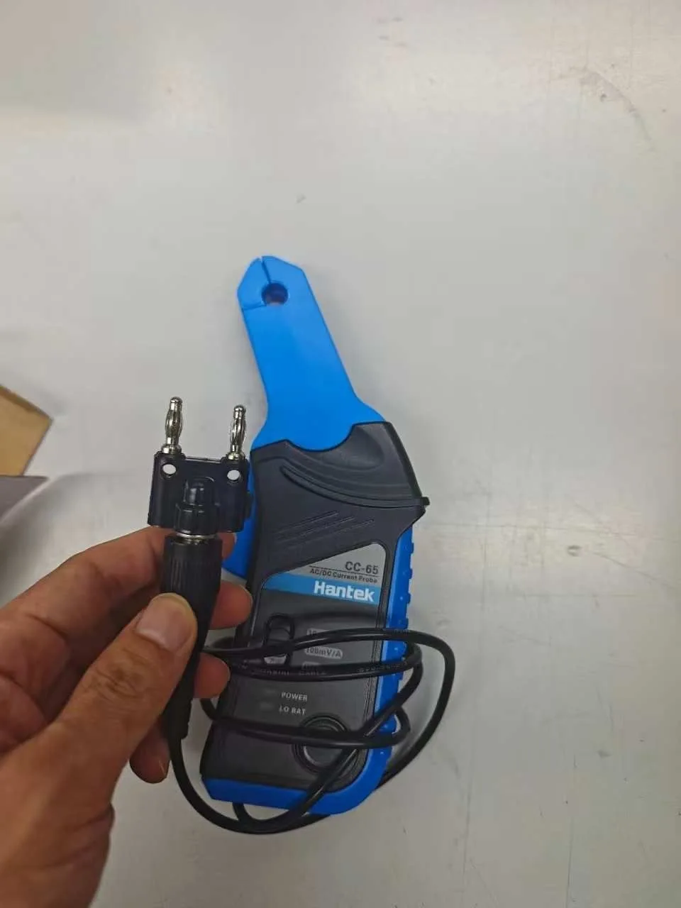 Latest CC65 CC650 AC/DC Current Clamp Probe 65A 650A BNC Connector Oscilloscope Current Probe for 1008C Scope