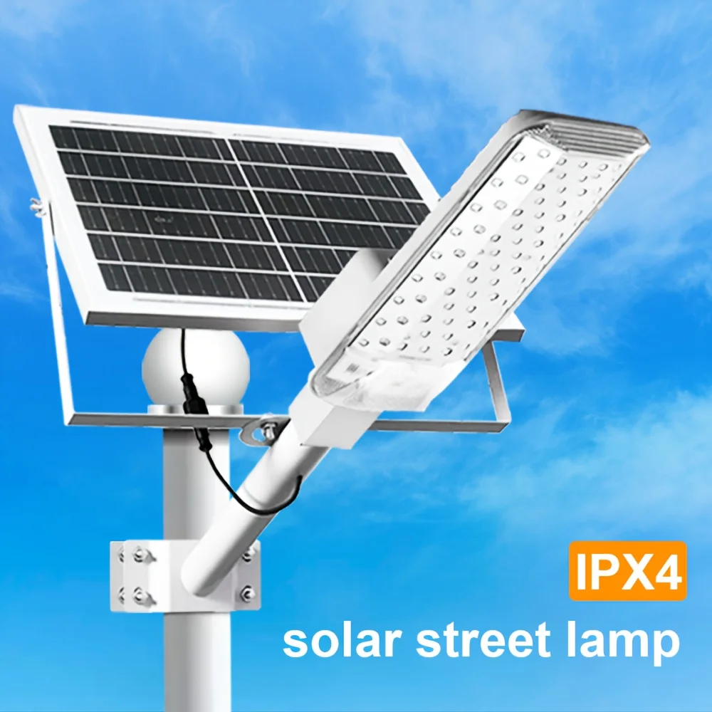 

1 Pack] 4000mAh Solar Powered Outdoor Light with Dusk to Dawn Auto Sensor & Remote Control - Wireless Wall & Garden Lamp for Lawn, Garage, Farmland And Perimeter Lighting (Grey) | Easy Installation Solar Charging