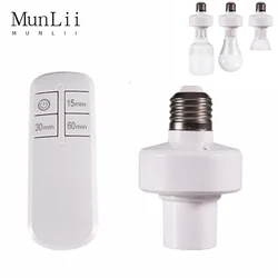 Controle Remoto Sem Fio Interruptor Temporizador Inteligente, Suporte Da Lâmpada, Multi Luz, Quarto Do Bebê, Quarto, E27 a E27, 220V