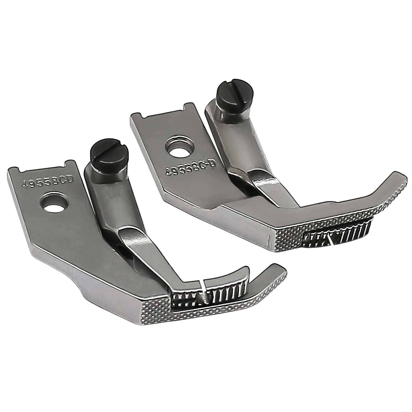 Right and Left Narrow Zipper Foot Set #KP-19268+KP-19269 Compatible with for PFAFF Brand 145 335 545 1245 Sewing Machine Parts