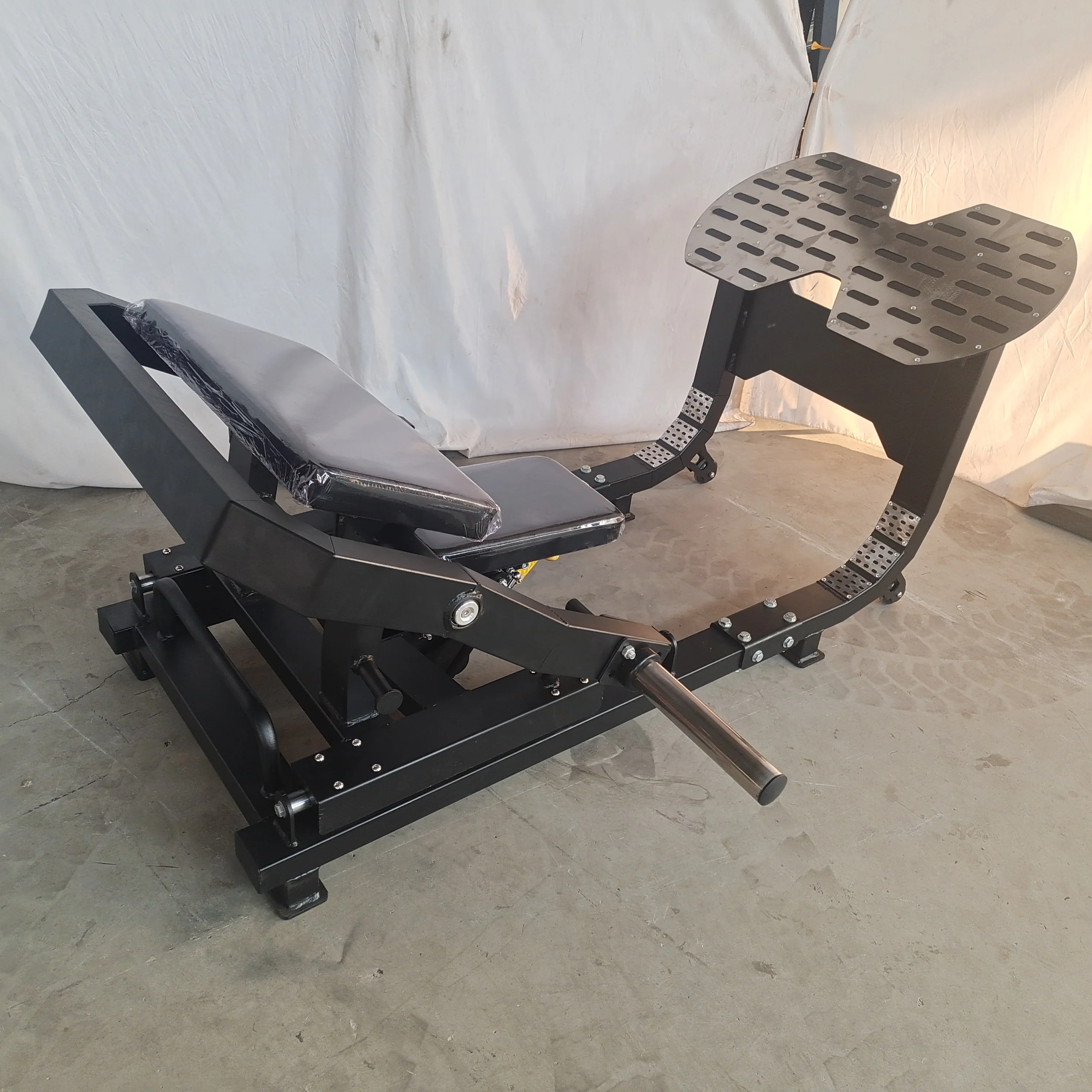 

Home Gym Use Fitness Machine Commercial Gym Equipment Plate Loaded Strength Trainer Hip Thrust Glute Machine