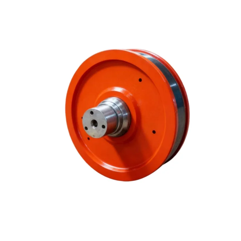 Customizable Alloy Chrome Plated Crane Wheel Machining Parts-Top-notch Quality Long-lasting Forging Service