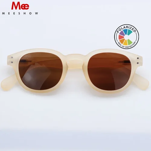 Imagen 1 del producto Meeshow gafas de sol Retro para hombre, gafas de sol de calidad europea para mujer G15, gafas de protección UV400 Sonnenbrillen 1513