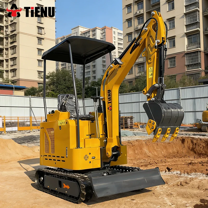 EPA-certified Engines New Tracked Excavators Agricultural Bagging Machines Home Excavators Mini Excavators view 4