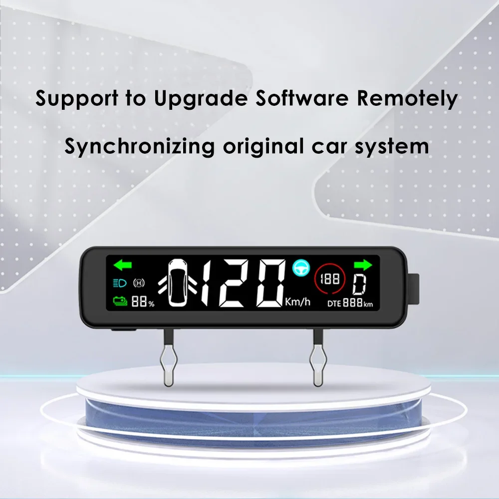 3,9 inch Head-up Display HUD-meter Waterdicht Real-time weergave Originele autodatum voor Model 3-accessoires Model Y