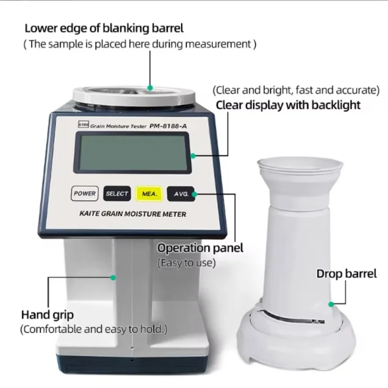 Equipamento de laboratório de alta precisão, grãos de café, arroz de café, pinhões, sementes de melancia, feijão vermelho, linhas de linhaça