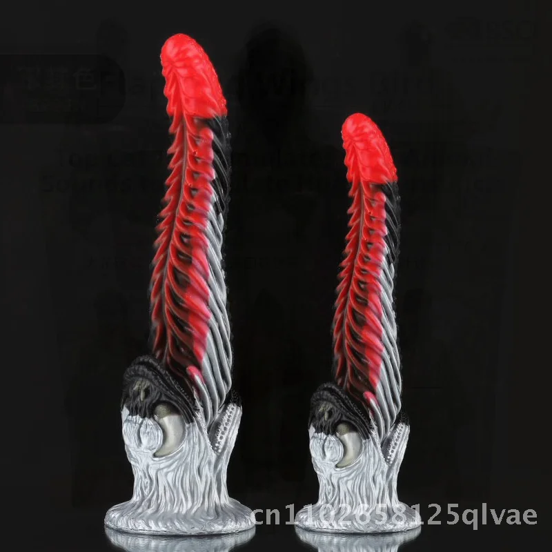 Venom SM Alien Duso weiblicher Masturbator, realistische gezahnte Zunge, flüssiges Silikon, Erwachsenenspielzeug, weiches Fleisch für sinnliche Erkundung