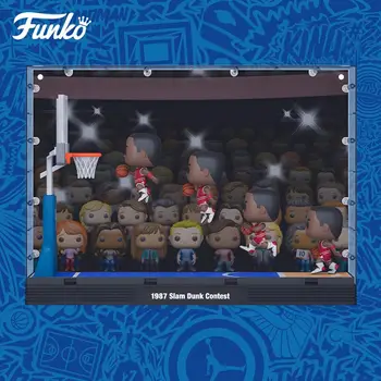 FUNKO POP《NBA芝加哥公牛隊麥可喬丹灌籃大賽》桌面擺件模型玩具收藏模型 10 最佳銷售 NBA人物 - №7