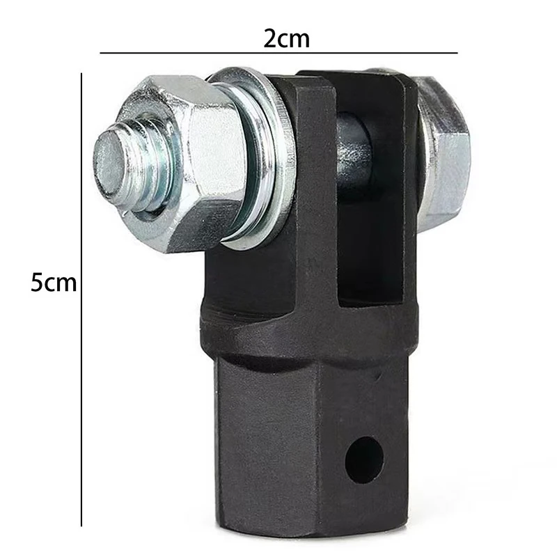 Scissor Jack Drill Adapter 1/2 Inch Automotive Scissor Jack Adapter For Drive Impact Wrench RV Trailer Leveling Jack