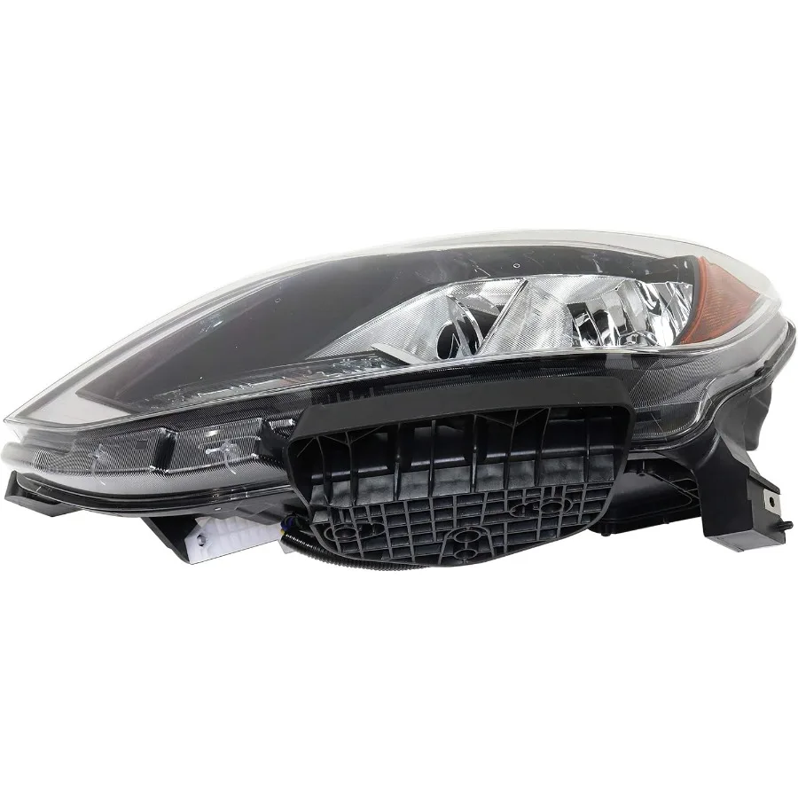 المصباح الأمامي الجانبي للسائق لنيسان سنترا 20162019 الهالوجين مع لمبة s يستبدل 260603YU0A سطوع عالية وتصميم متين لـ #6