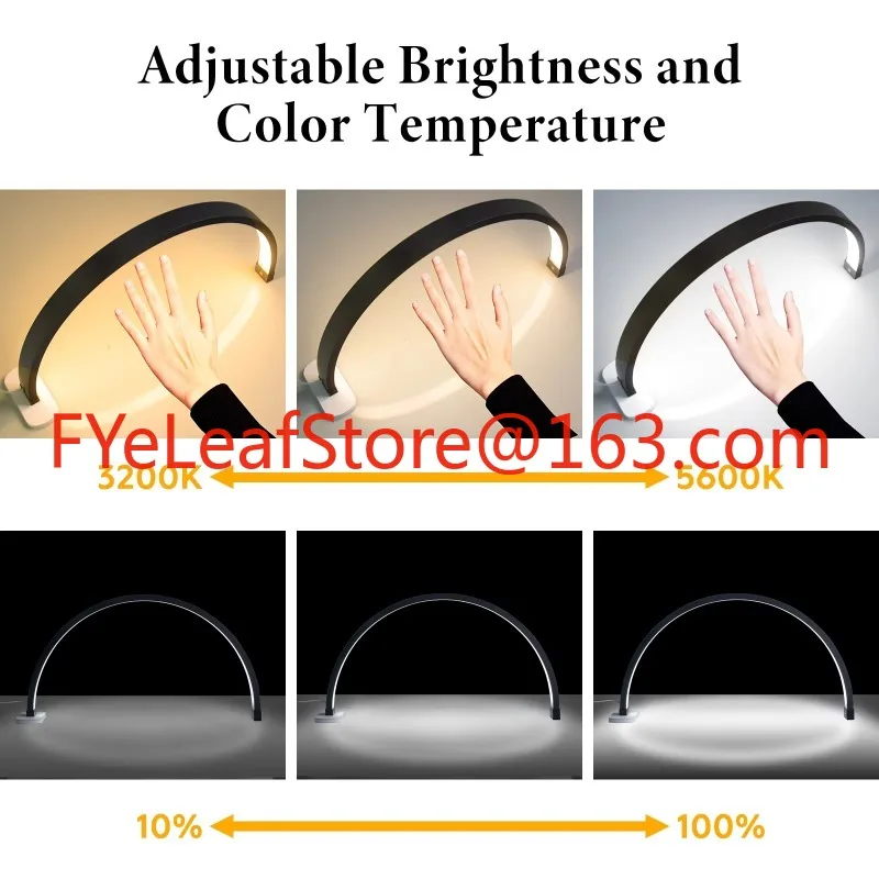 30 بوصة Ft-y10 ثنائي اللون المهنية مصباح الأشعة فوق البنفسجية للأظافر مانيكير والتطريز مسمار الفن الرموش مع مشبك الهاتف المحمول #4