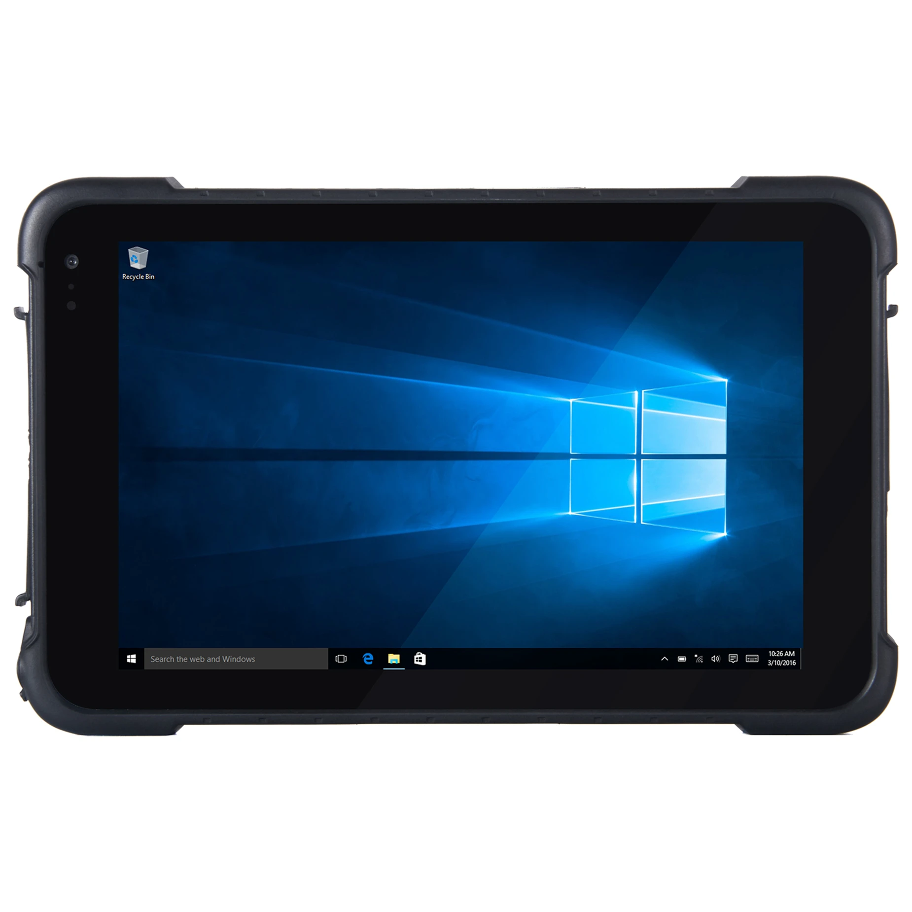 

8 Inch Rugged Tablet With Wall Mount Barcode Scanner IP67 Industrial Fingerprint Tablet I86-H