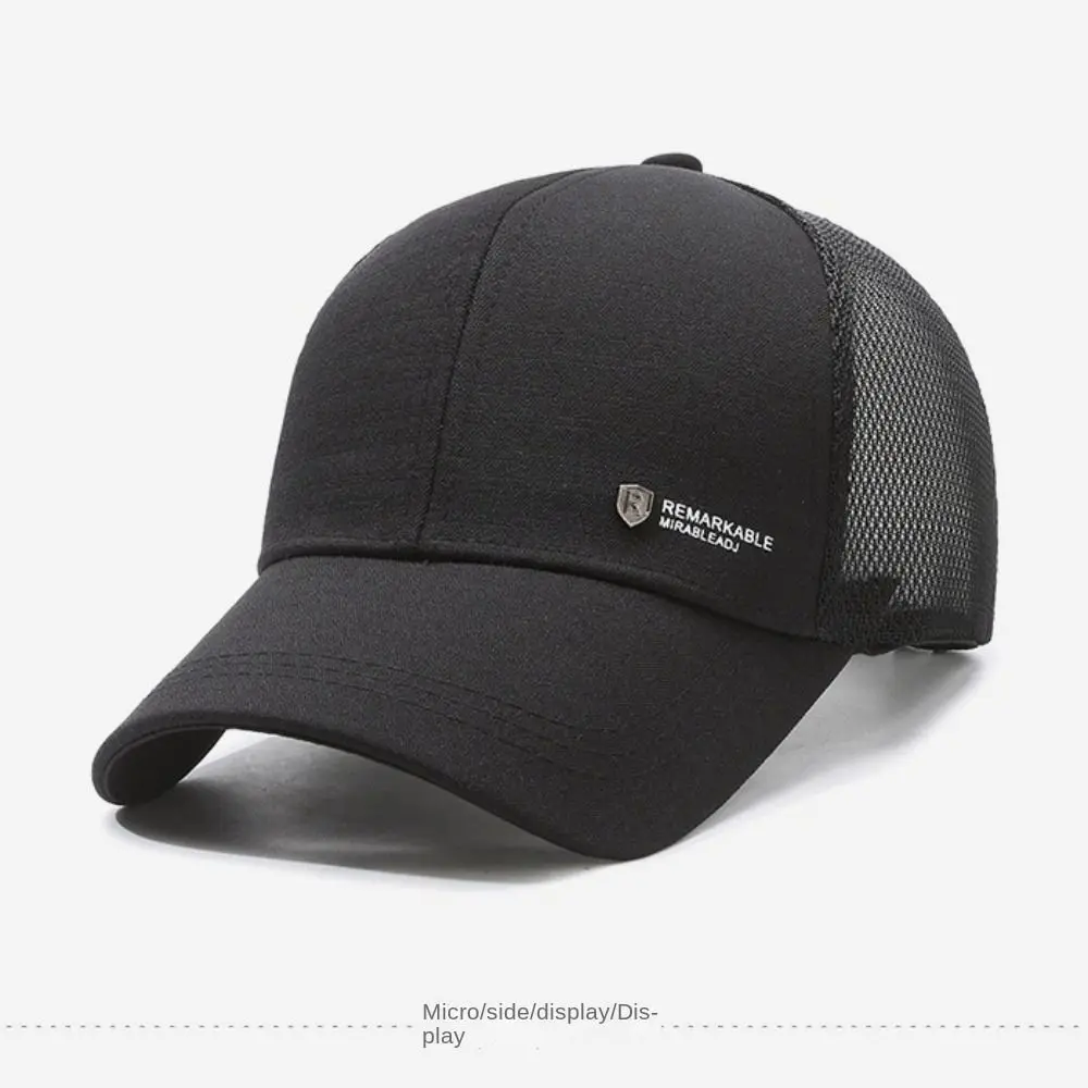 قبعة بيسبول قابلة للتنفس مع حماية من البنفسجية ، الغولف والتنس في الهواء الطلق ، قبعة رياضية غير رسمية ، قبعة المشي لمسافات طويلة سريعة الجفاف ، الموضة