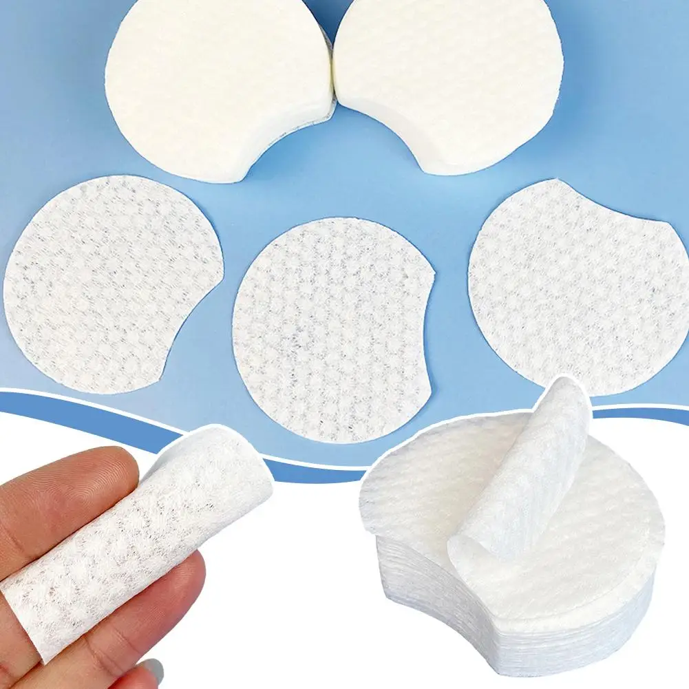 Removedor de maquiagem de algodão descartável, papel macio, sopro prático, removedor facial, L1V1, 300 600 1200 Pcs