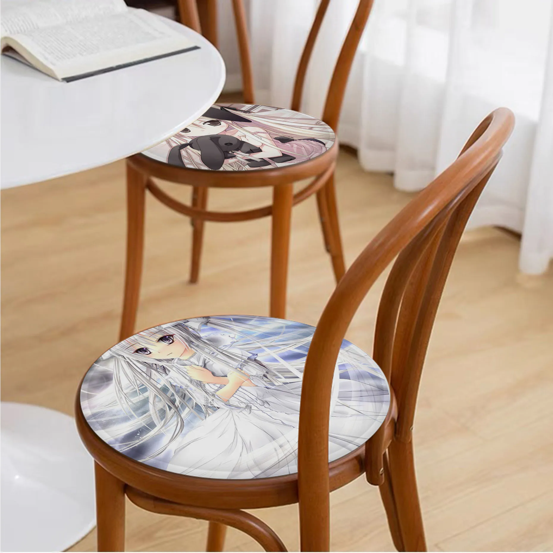 

Yosuga No Sora Cushion Mat European Dining Chair Cushion Circular Decoration Seat For Office Desk Chair Mat Pad