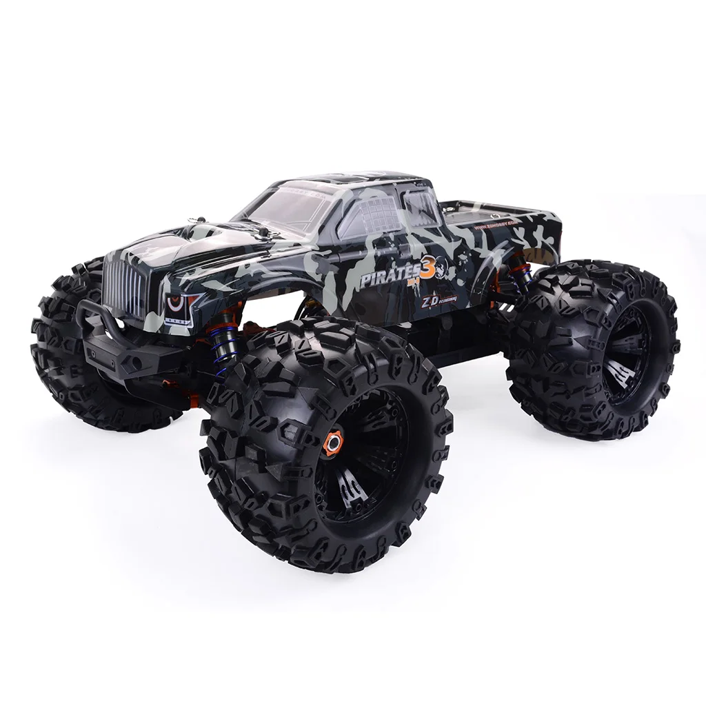 ZD Racing 1/8 Rc Cars Accessories 8485 8486 8469 08427V3 MT8 Car PVC Body Shell Yellow Grey Housing Parts