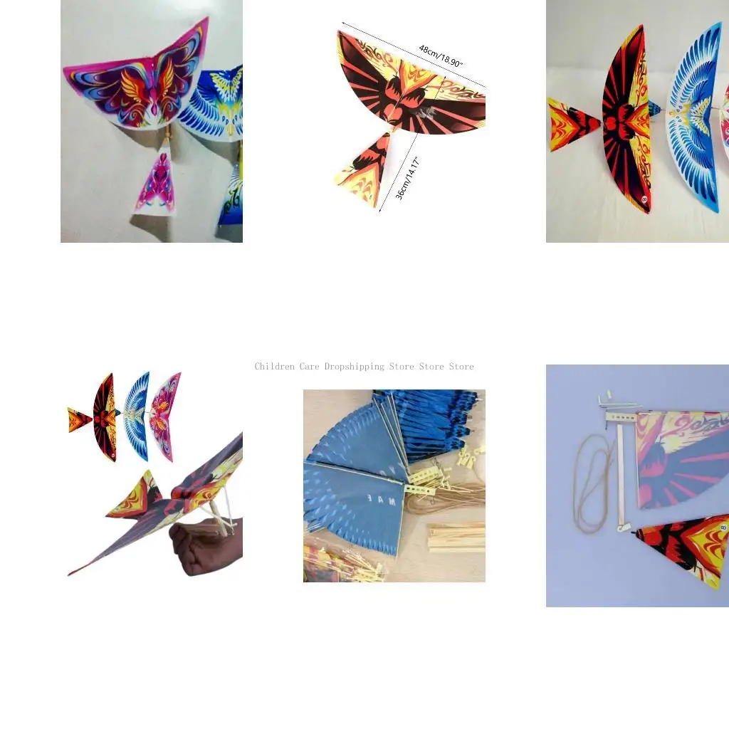 DIY Rubber Band Power Modelos diseñados a mano aves para niños Toy ciencia aire libre