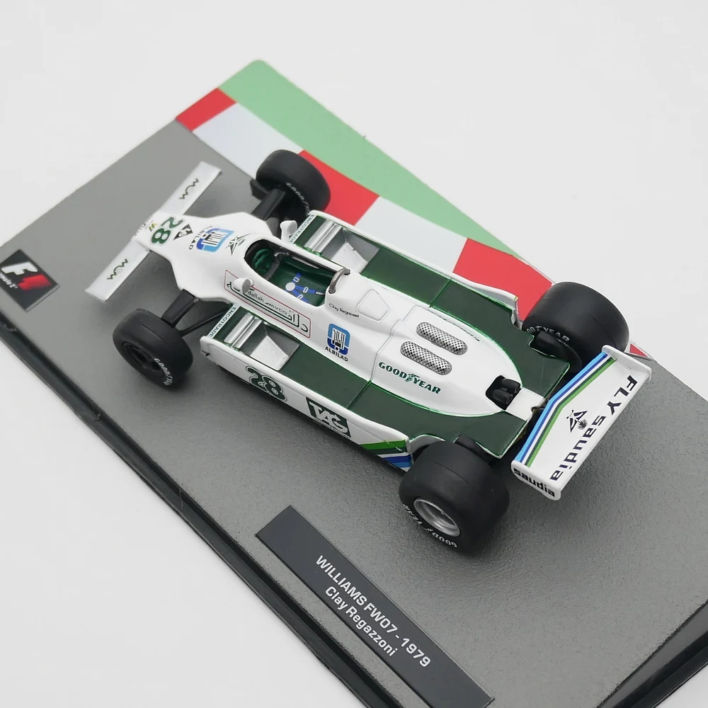 Ixo 1:43 Racing Williams FW07 1979 Jacques Villeneuve Diecast Car Model Metal Toy Vehicle