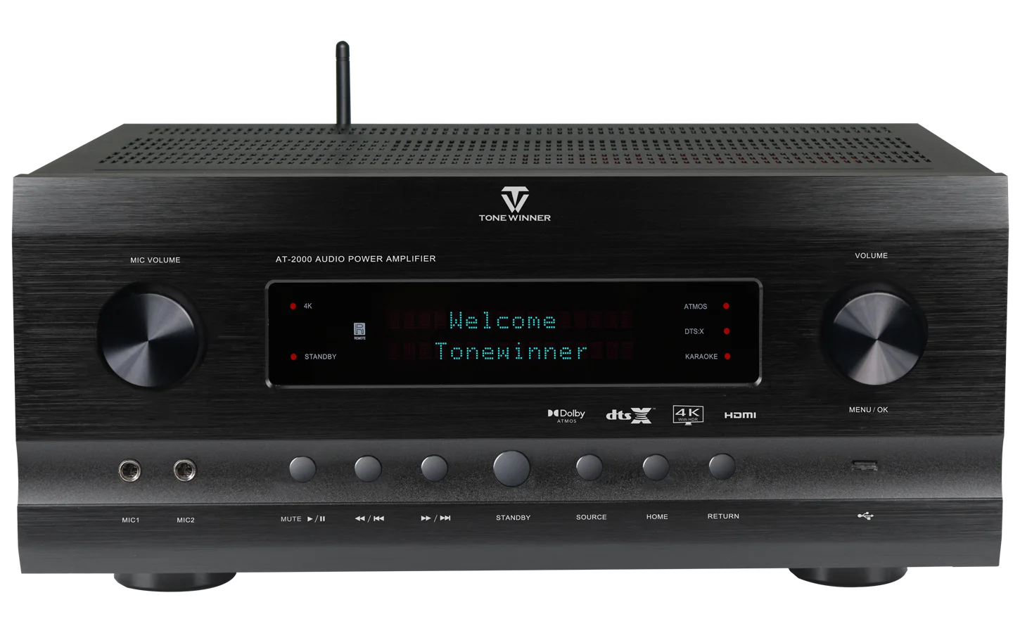 مضخم صوت منزلي 7.2.4 مع نظام A - مراجعة Home Cinema Atmos وسعره