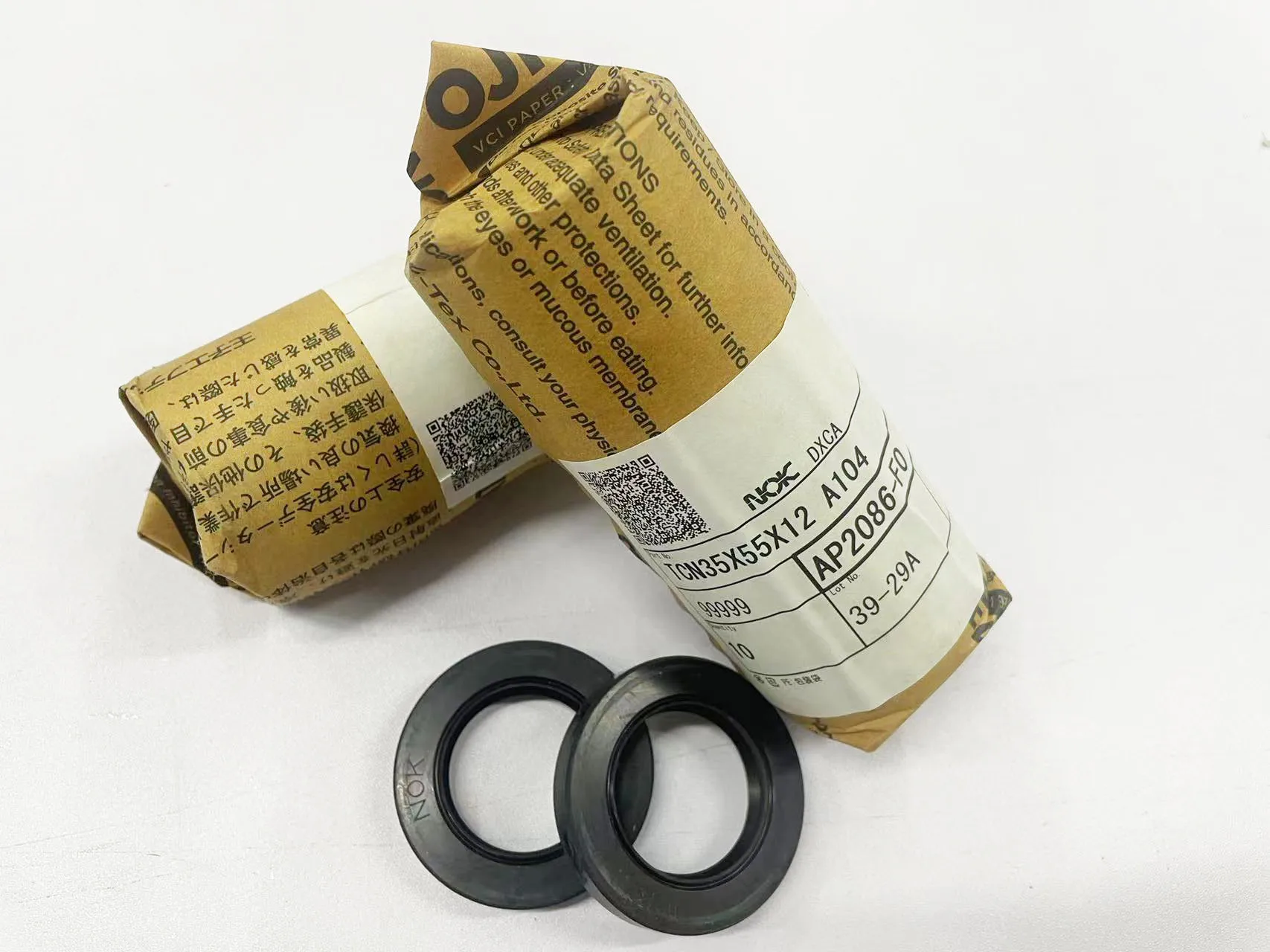 10PCS NOK TCN type AP2086F hydraulic pump oil seal 35-55-12 35*55*12