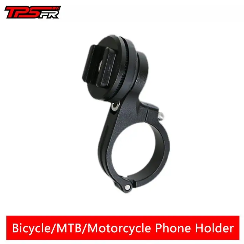 Bike Phone Holder Motorcycle Cellphone Mount Universal Out Front Handlebar Mount with gasket for Mountain Road Bicycle MTB Moto