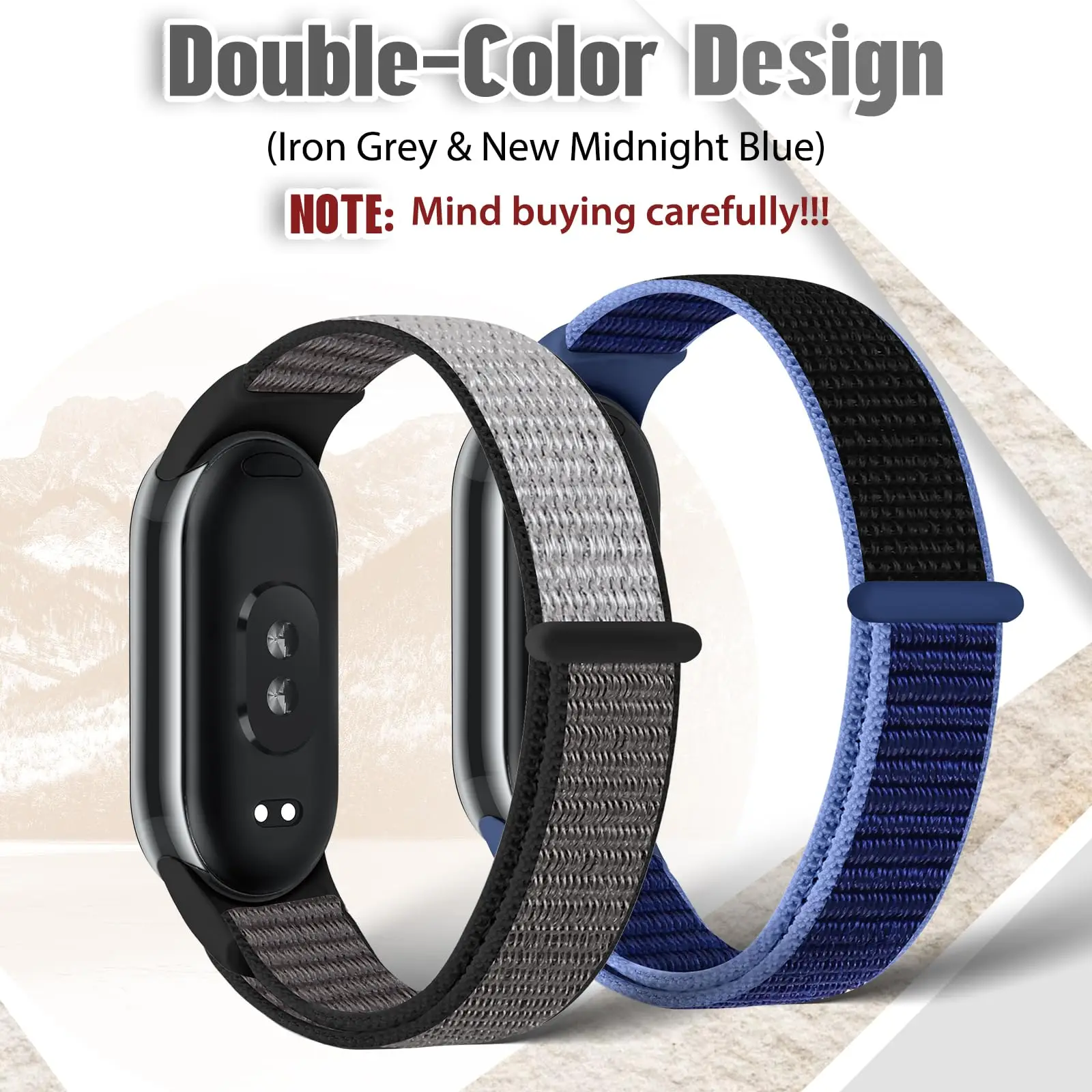 

Strap For xiaomi Mi Band 8 9 bracelet accessories Nylon Loop Replacement Smartwatach belt pulseira correa miband 8 NFC strap