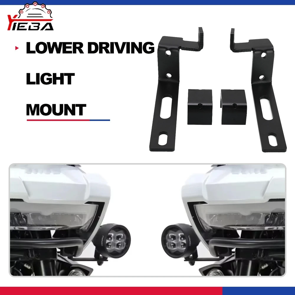 

Для Pan America 1250 RA1250 Special 2021-2025 2024 2023, вспомогательная полоса света, нижнее крепление дальнего света, аксессуары для мотоциклов