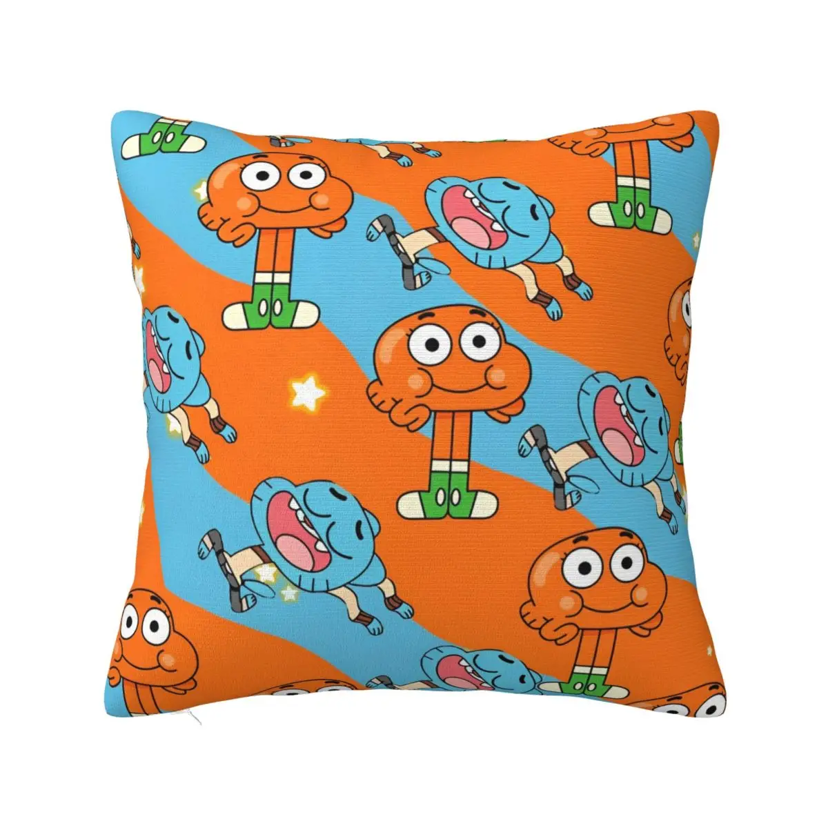Gumballs Gum Ball Watterson Amazing Cartoon Square Pillow Cases Cushion Covers Novelty Decorative Pillowcase for Home 40*40cm