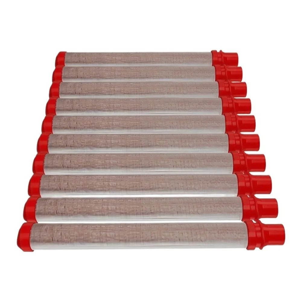 100 Mesh Stainless Steel Filter for Spray Coating Equipment Replacement Suction Net 5x5x5cm Filter 11x2x2cm Compatible