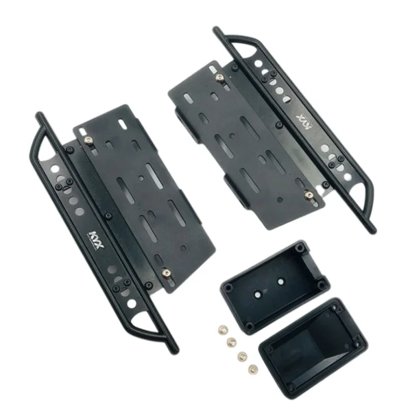 

KYX simulation model car aluminum alloy pedal 313 horse foot pedal metal side pedal with receiving box