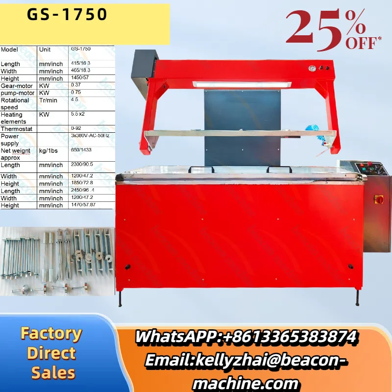 CE القياسية اسطوانة رئيس اختبار الضغط GS-1750 محرك السيارة اسطوانة رئيس كتلة اختبار الضغط اختبار الضغط للمهندس