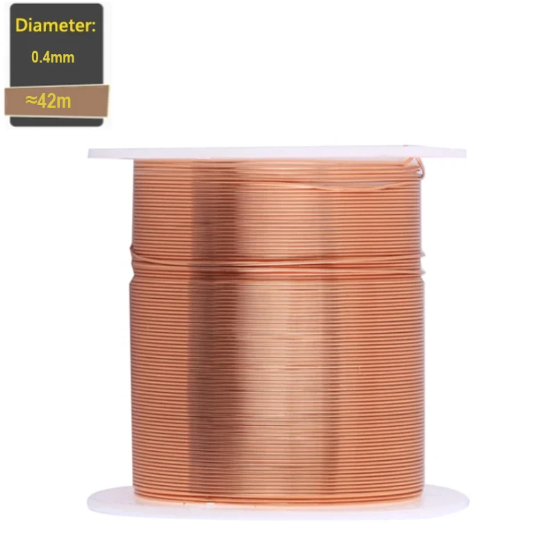 1–3 Rollen 50 g Kupferdraht, 0,1–1,5 mm Kabel, Kupferdraht, Magnetdraht, Kupferlackdraht, emaillierter Kupferwickeldraht