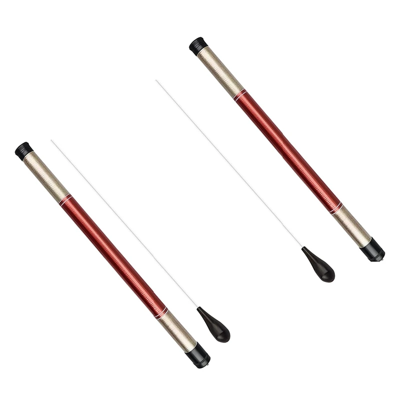 Conducting Baton Conductor Baton Music Baton Orchestra Baton With Storage Cylinder Ebony Handle, Music Baton