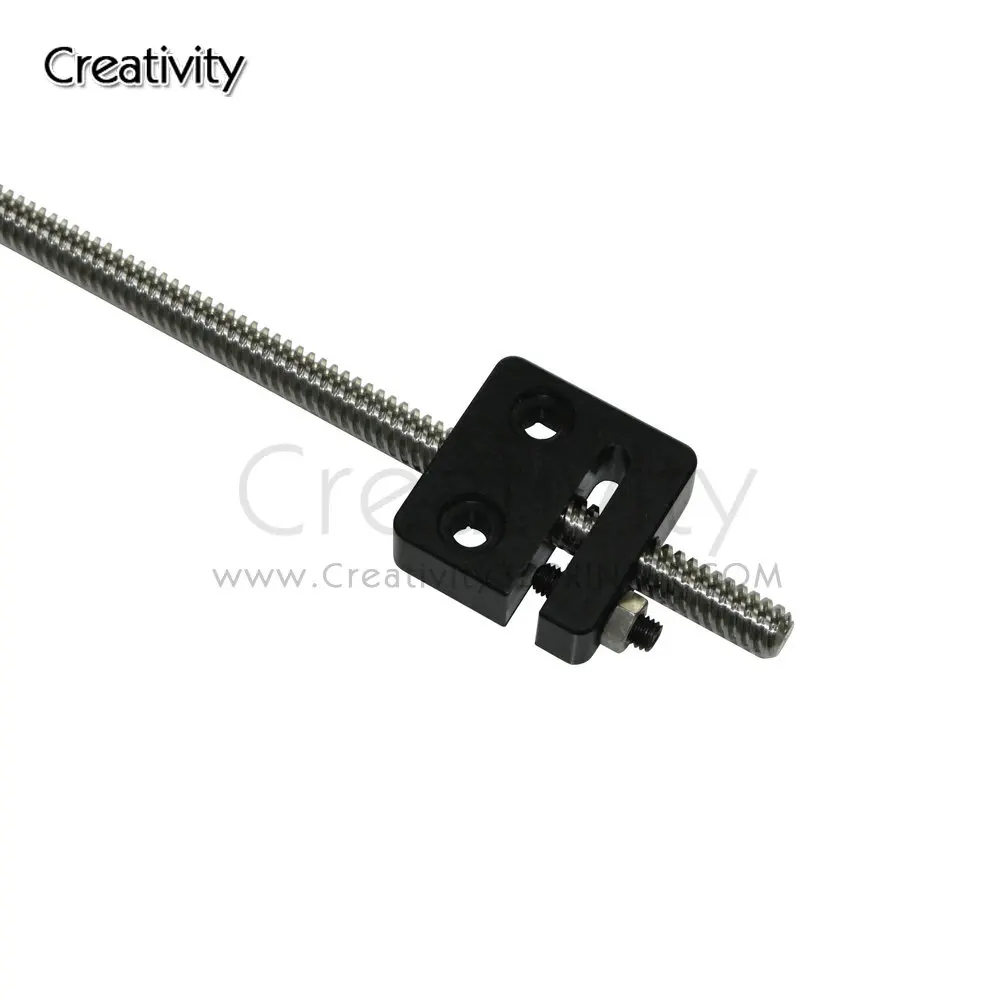 

Openbuilds T8 Screw POM nut conversion seat Nut Block for Pitch 2mm Lead 2/8mm Trapezoidal Screw 3D Printer