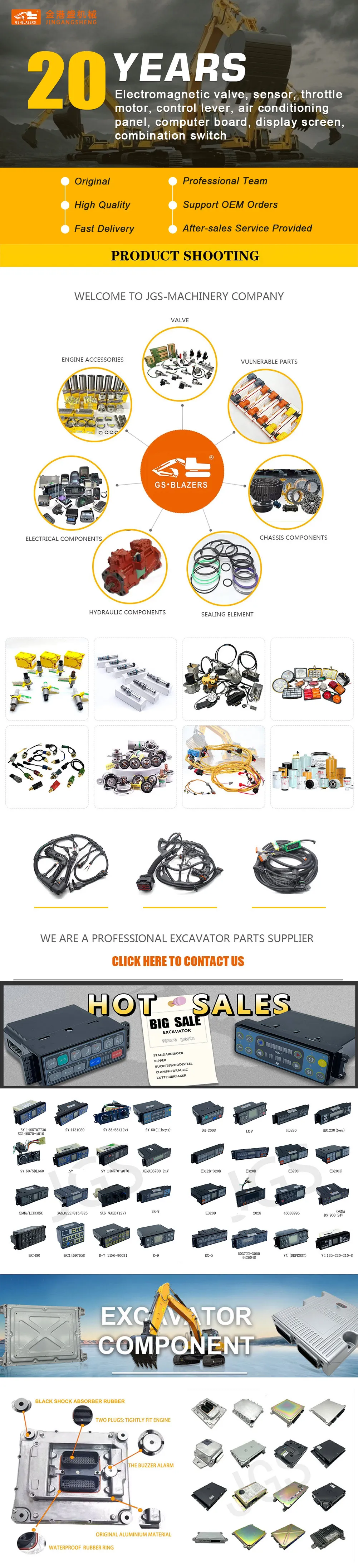 Tangki Ekspansi Pendingin Plastik Excavator Bomag Nomor Suku Cadang 06550084 58190395 06550121 Kompatibel dengan BW211D-40 BW21