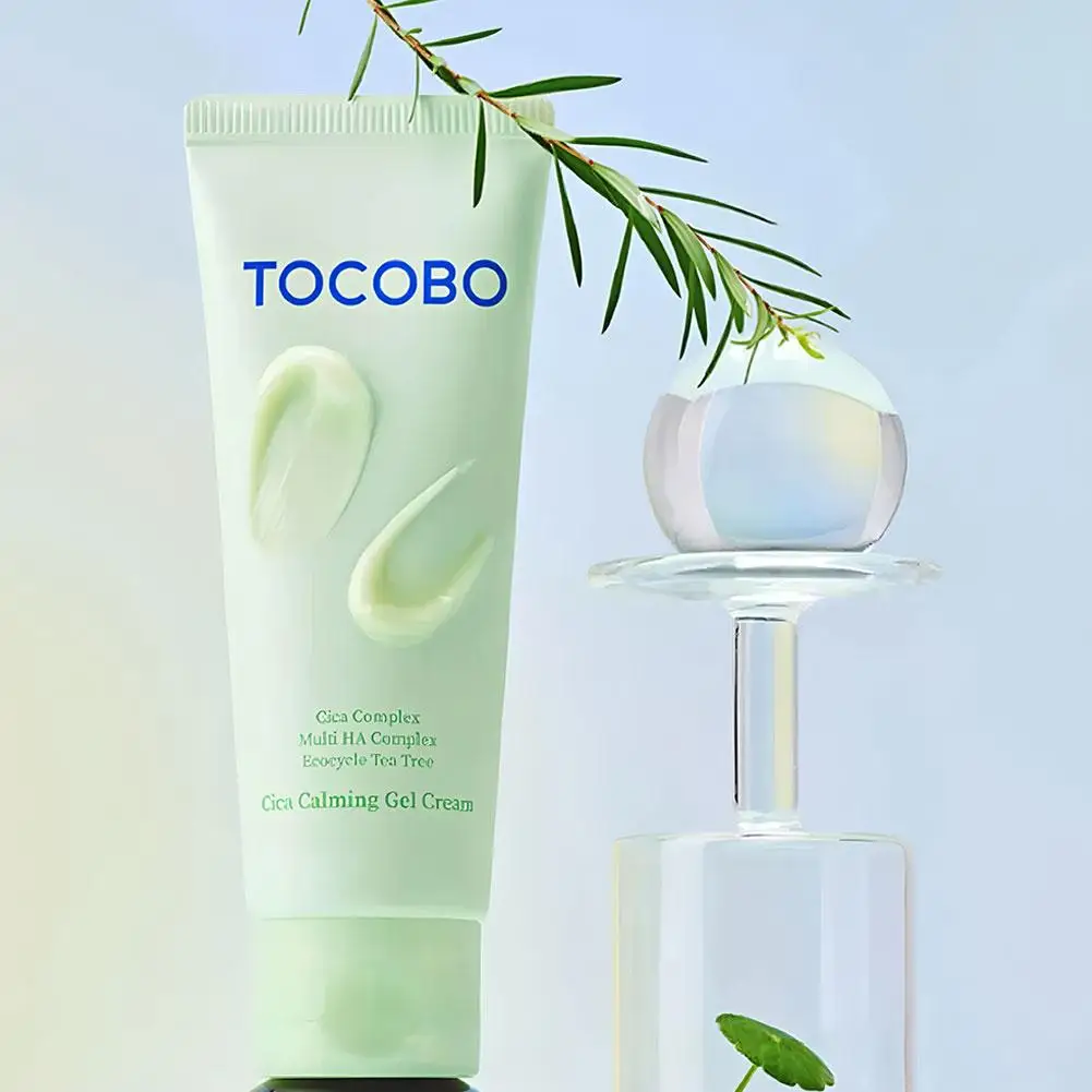 TOCOBO Centella Asiatica Deep Moisturizing Face Cream Hydrating & Repairing Tea Tree Extract Korean Skincare