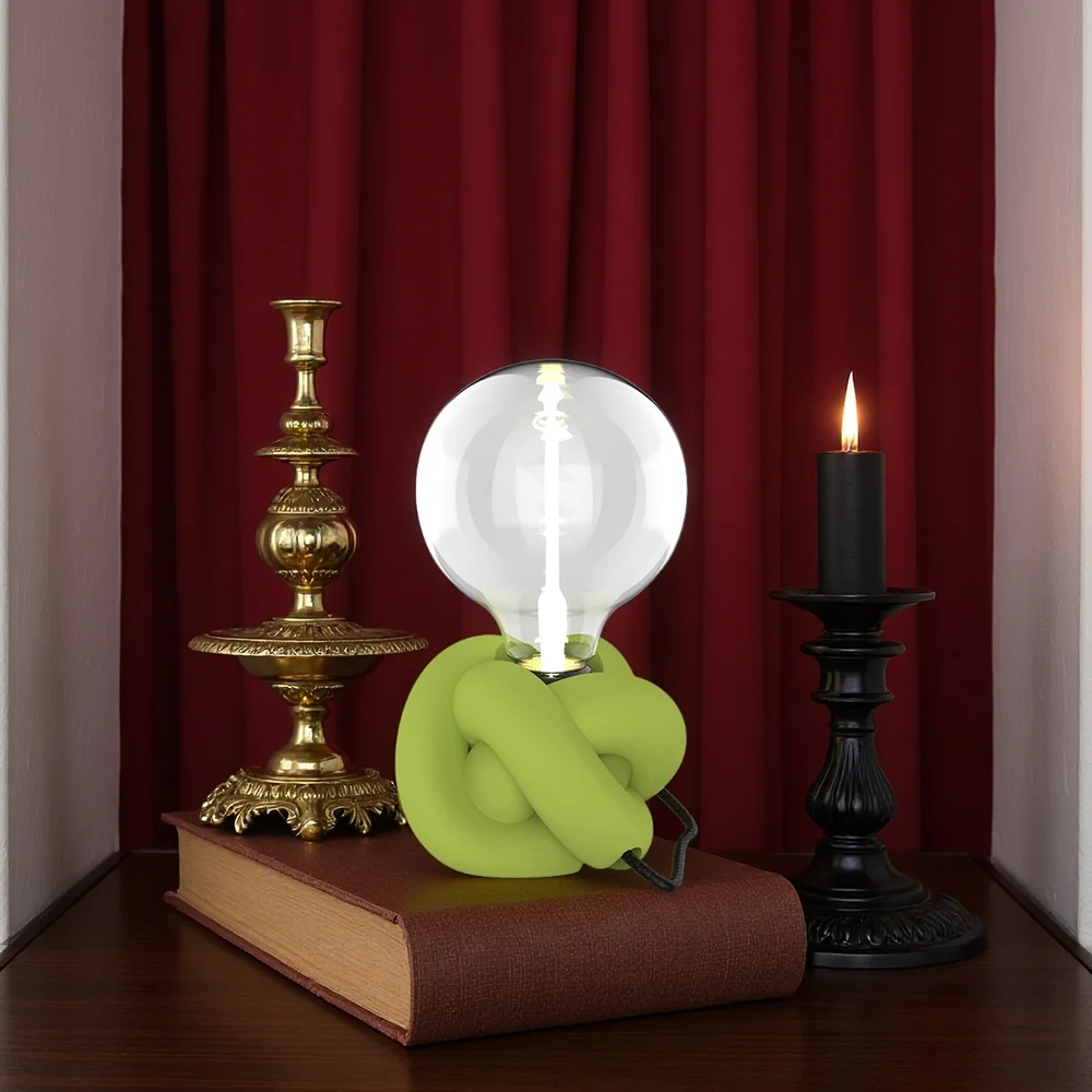 Creative Cement Lamp Base Silicone Mold, DIY Industrial Lighting Holder Mold, Handmade Plaster for Home Decor Lighting view 6
