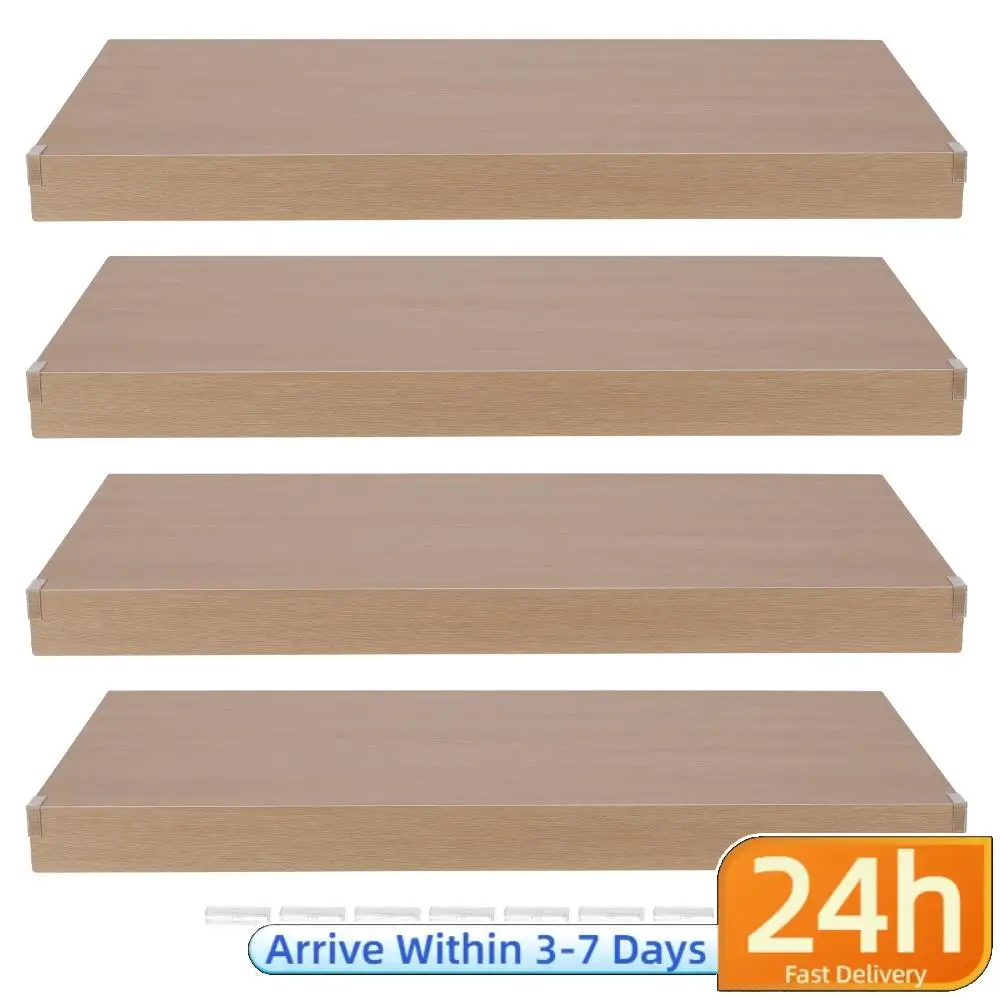 

Set of 4 Wire Rack Covers 0.32in Thick Removable Shelf Covering Easy To Clean and Install for Home Kitchen Bathroom Organization