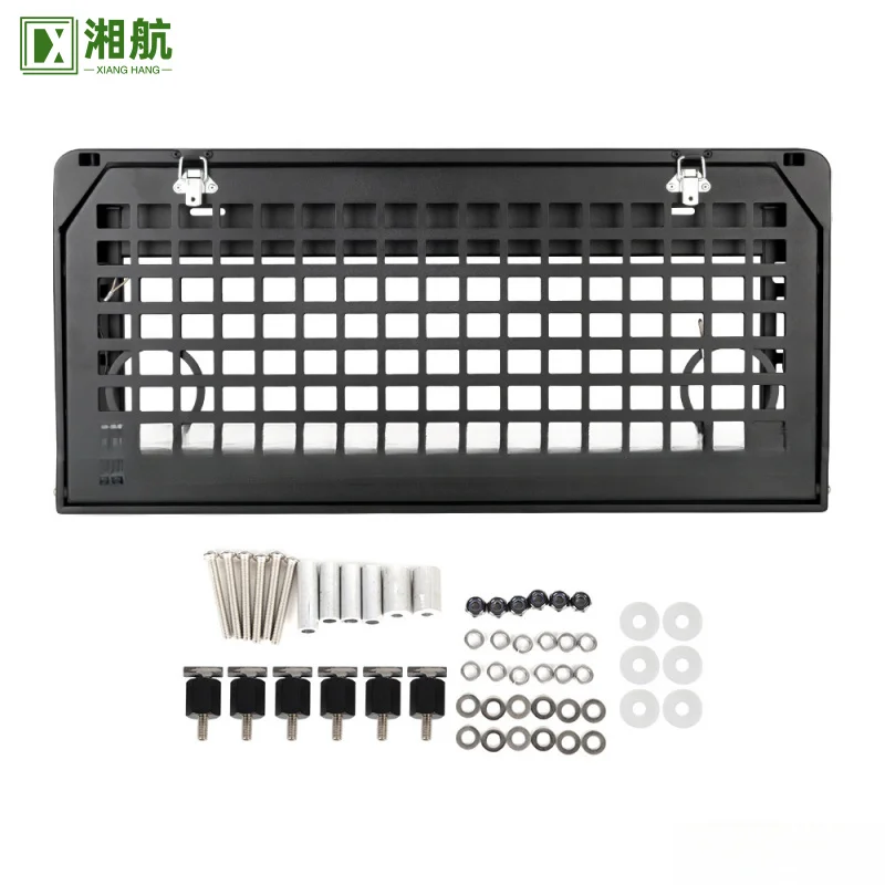 Suitable for Wrangler JK JL Storage Rack Modified Multi-Functional Double-Layer Workbench Foldable Tailgate Trunk