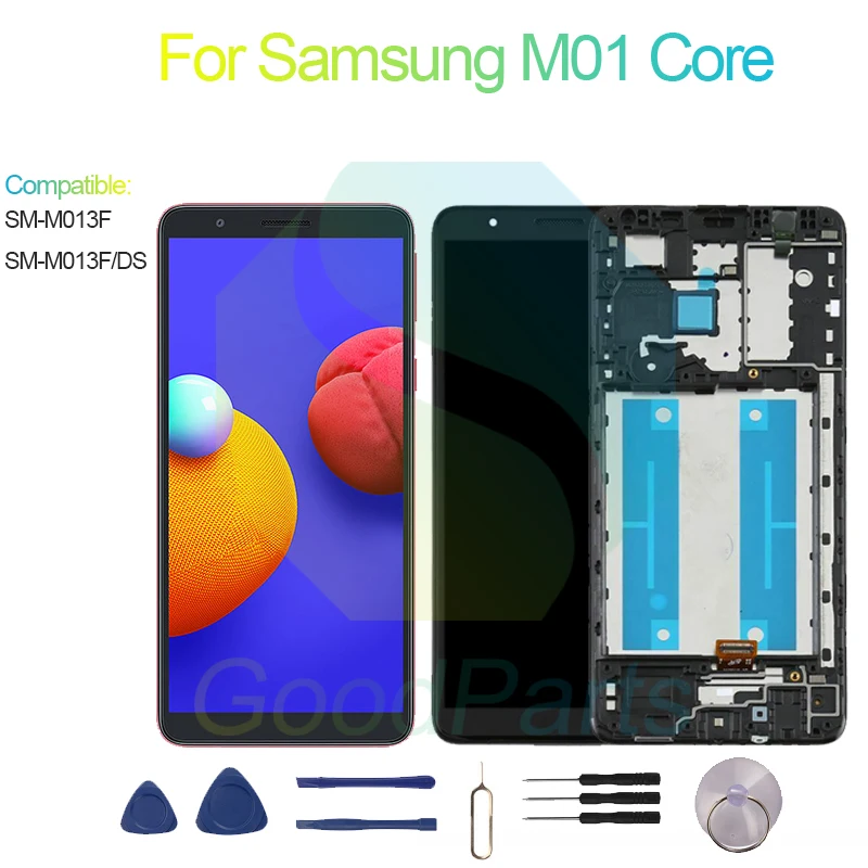 For Samsung M01 Core Screen Display Replacement 1520*720 SM-M013F/DS M01 Core LCD Touch Digitizer