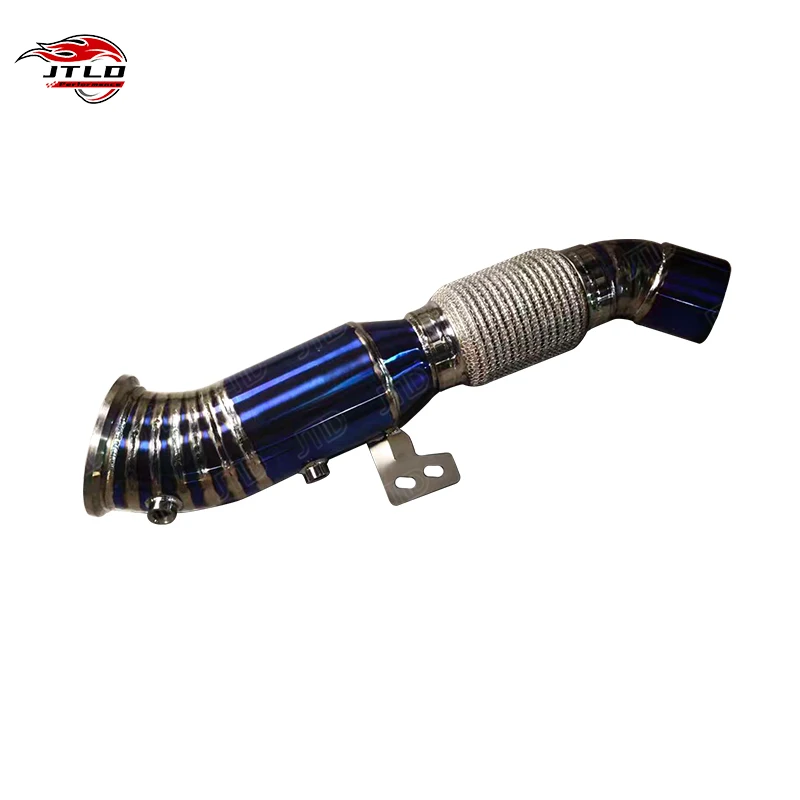 Picture 4: Lightweight Titanium Alloy Exhaust Downpipe For Gen1 B58 Engine Compatible With BMW 140i 240i 340i 440i 540i 740i Z4 M40i Models