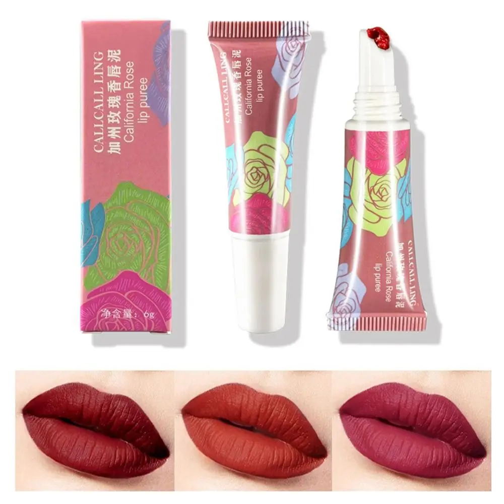 Mini Air Mist Sensation Matte Lip Mud Natural Waterproof Muddy Texture Lip Gloss Soft Fog Multi-colored Dyed Lip Puree Daily Use