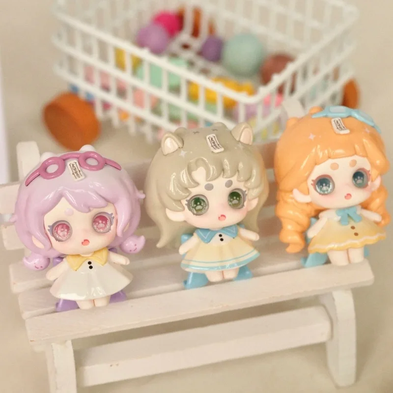 Mini Nowa Seria Keeno Mbti Macey Friends Blind Box Lalki Zabawki Urocze Ozdoby na Biurko Kawaii Prezent Niespodzianka dla Dziewczynki