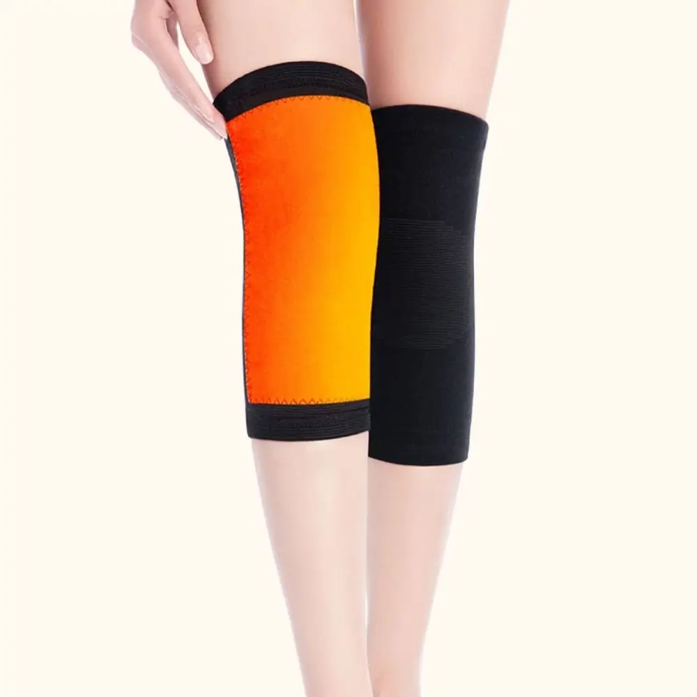 Nuevo Plus rodilleras de terciopelo transpirable rodillera gruesa soporte de rodilla Anti pierna fría cálido mujeres hombres personas mayores